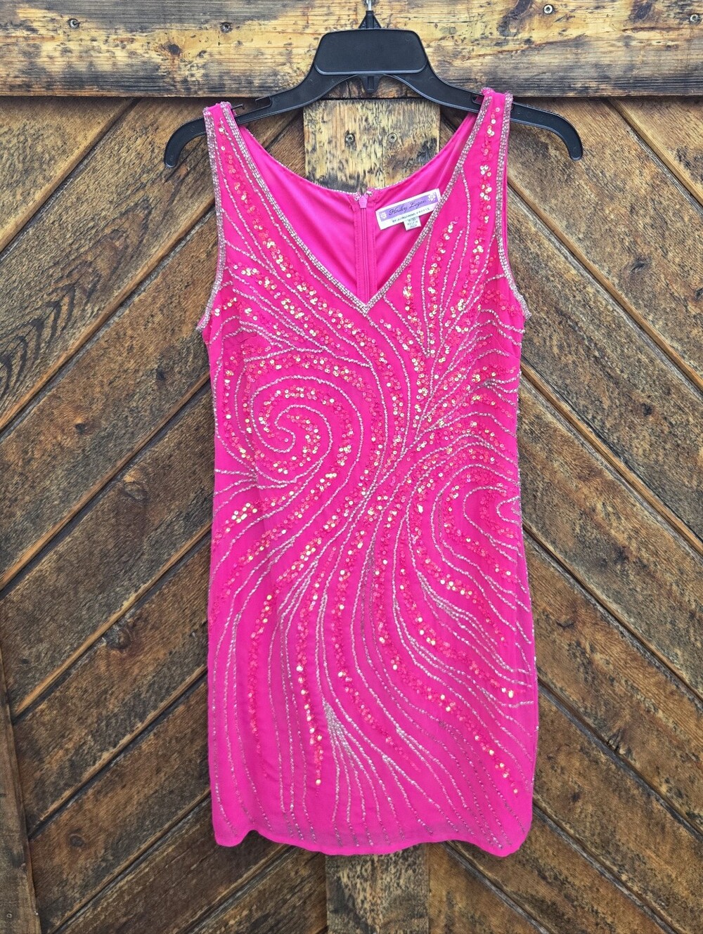 Hailey Logan by Adrianna Papell Fully Beaded Sheath Dress